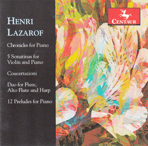 Lazarof/ Ohlsson/ Edinger/ Hellwig/ Beaufills - Henri Lazarof