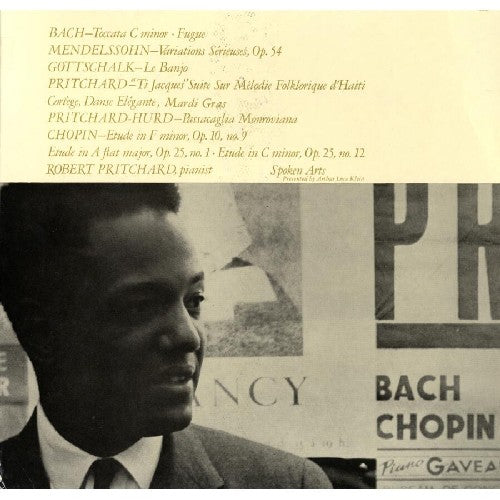Robert Pritchard - Robert Pritchard, Pianist