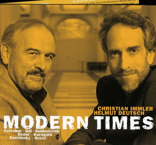 Immler/ Deutsch/ Schreker/ Gal/ Eisler - Modern Times
