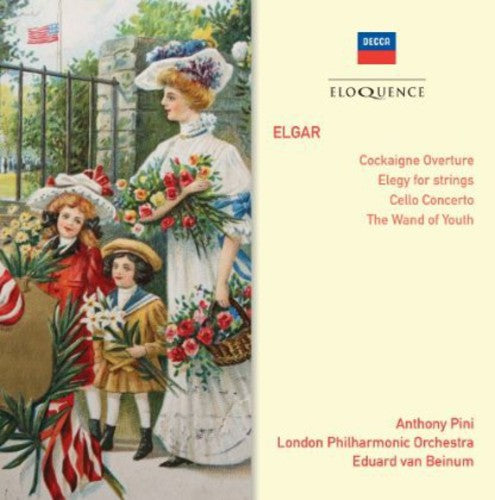 Elgar/ Pini/ London Phil Orch/ Van Beinum - Elgar: Cockagine / Clo Cto / Wand of Youth