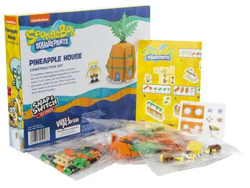 SpongeBob SquarePants Snap & Switch Pineapple House Construction Set