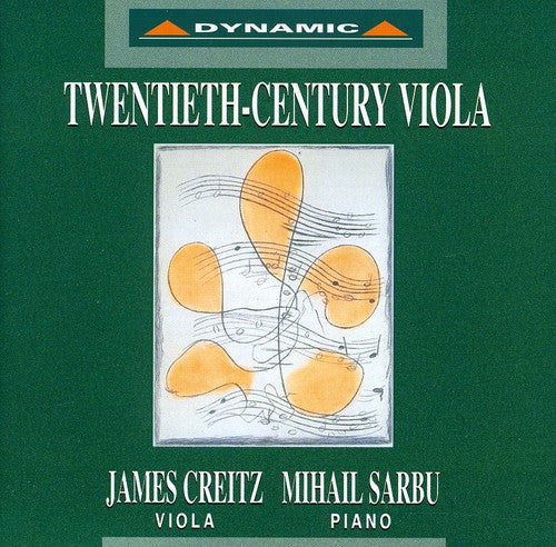 Enescu/ Stravinsky/ Britten/ Creitz/ Sarbu - XXth Century Viola