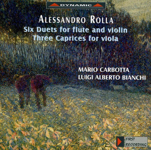 Rolla/ Carbotta/ Bianchi - Six Duets for Flute & Viola / Three Caprices for