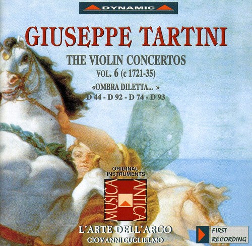 Tartini/ L'Arte Dell'Arco/ Guglielmo - Violin Concertos, Vol 6