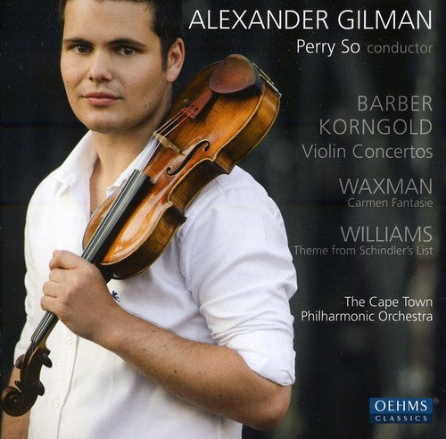 Barber/ Korngold/ Capetown Orch/ Gilman - Violin Concertos / Carmen Fantasie