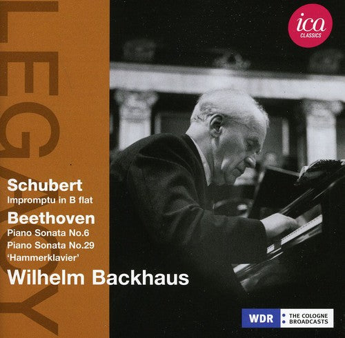 Schubert/ Beethoven/ Backhaus - Legacy: Schubert & Backhaus