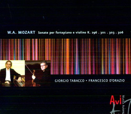 Mozart/ Tabacco/ D'Orazio - Sonatas for Fortepiano & Violin K 296 & 301 & 303