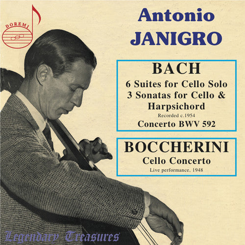 J.S. Bach / Janigro/ Veyron-Lacroix - Plays Bach & Boccherini