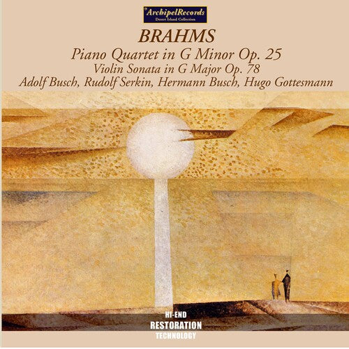 Brahms/ Serking/ Busch/ Gottesmann - Piano Quartet G minor / Violin Sonata G Major
