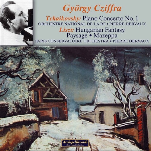 Tchaikovsky/ Paris Conservatoire Orch/ Dervaux - Piano Concerto / Hungarian Fantasy for Piano &