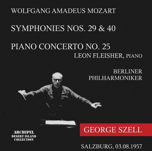 Mozart/ Fleisher/ Berliner Philharmoniker - Symphony 29 / Concerto for Piano & Orchestra