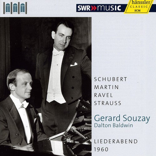 Schubert/ Souzay/ Baldwin - Duo Recital 1960