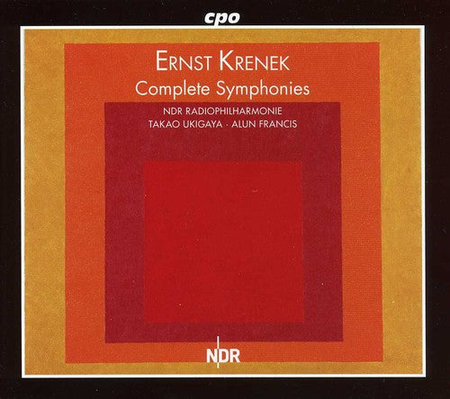 Krenek/ Nrd Radiophilharmonie Hannover/ Francis - Complete Symphonies