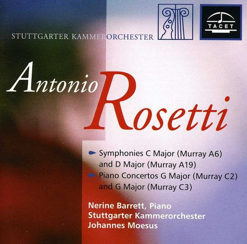Rosetti/ Stuttgarter Kammerorchester - Piano Concertos & Symphonies