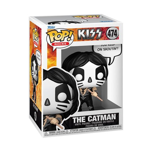 Funko Pop! Sayings: KISS - The Catman, Rock & Roll All Night