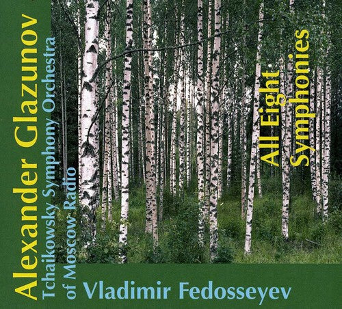 Glazunov/ Tchaikovsky Sym Orch/ Fedoseyev - All Eight Symphonies