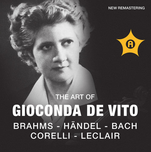 Brahms/ Handel/ Bach/ Corelli - Gioconda Da Vito Violine