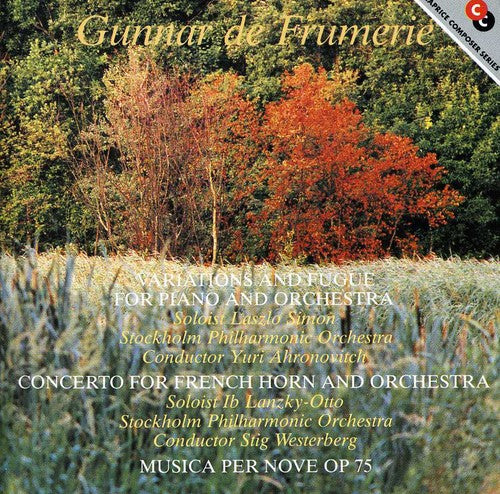 Frumerie/ Simon/ Ahronovitch - Variations & Fugue for Piano & Orchestra