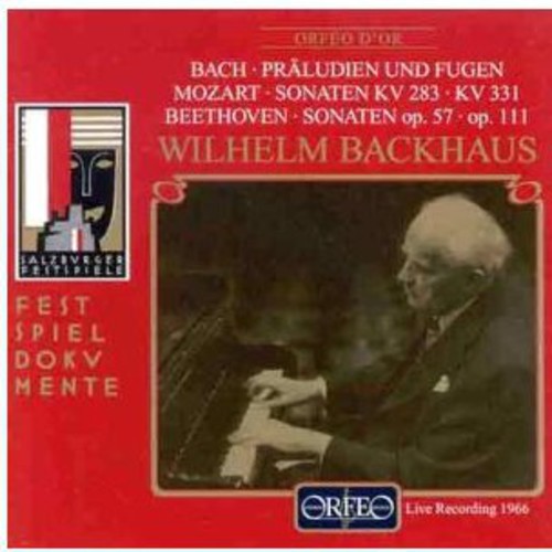 Bach/ Mozart/ Beethoven/ Backhaus - Preludes & Fugues / Sonatas