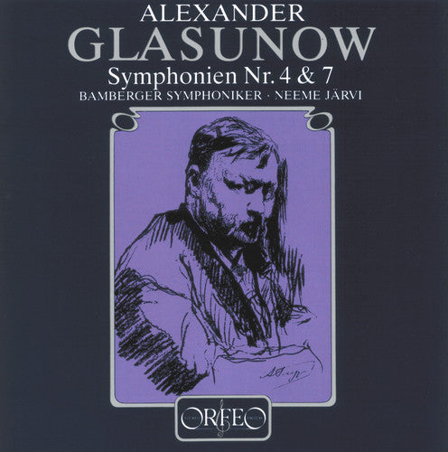 Glazunov/ Jarvi/ Bamberg Symphony Orchestra - Symphonies 4 & 7