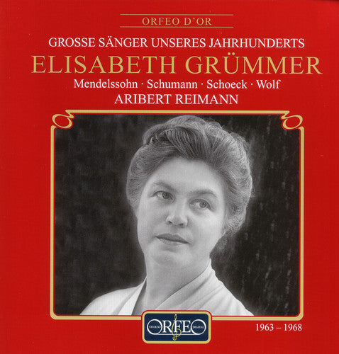 Grummer/ Reimann - Great Singers of the Century (1963-1968)
