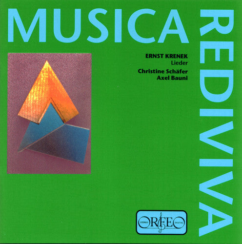 Krenek/ Bauni/ Schafer - Lieder