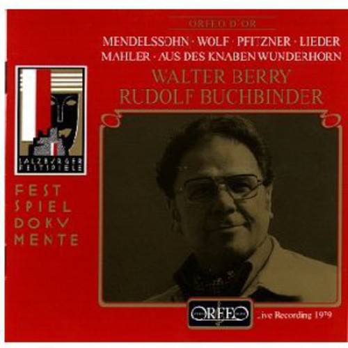 Mendelssohn/ Wolf/ Pfitzner/ Buchbinder/ Berry - Lieder 4