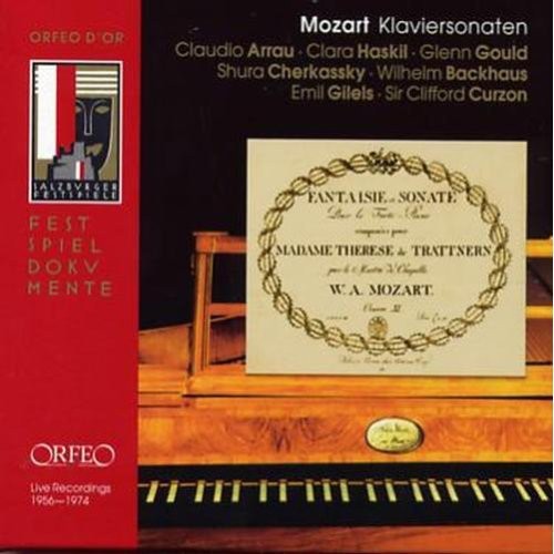 Mozart/ Haskil/ Gould/ Cherkassky/ Arrau - Klaviersonaten