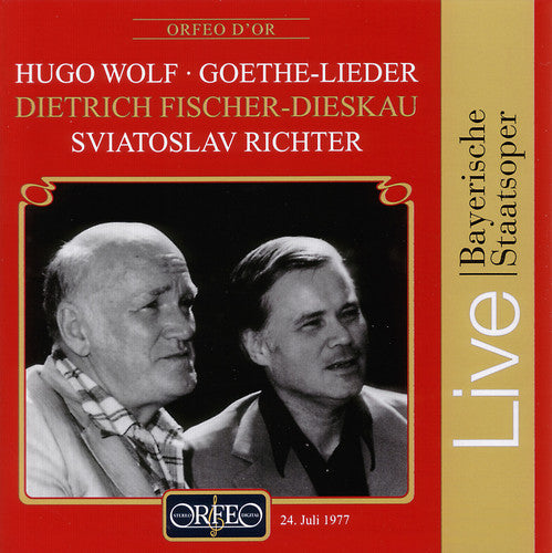 Wolf/ Fischer-Dieskau/ Richter - Goethe Lieder