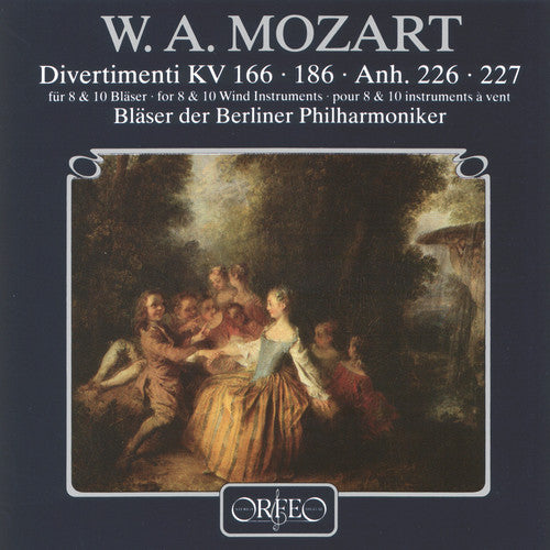 Mozart/ Berlin Philharmonic - Divertimenti for 8 & 10 Wind Instruments