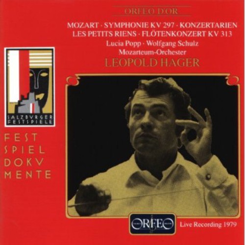 Mozart/ Hager/ Mozarteum Orchestra Salzburg - Concerto for Flute
