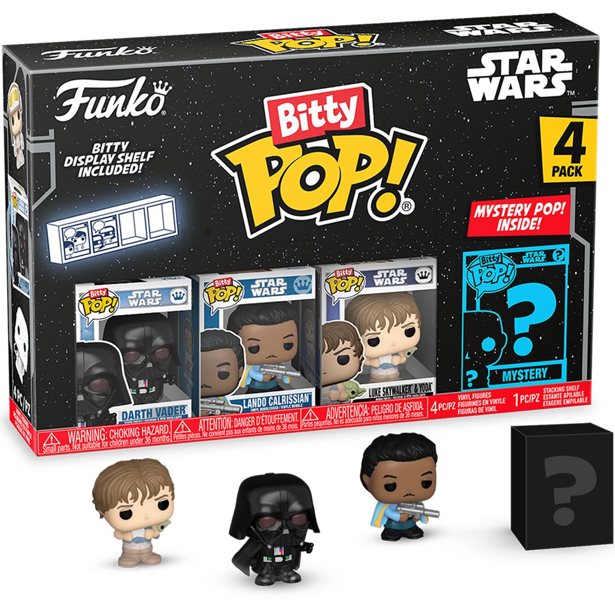Funko Bitty Pop! Star Wars Darth Vader Series 2 4-Pack – FYE