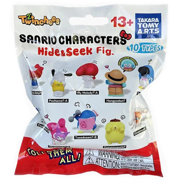 Twinchees Sanrio Characters Hide & Seek Figure Mystery Bag (1 random)