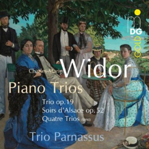 Widor/ Trio Parnassus - Trio Op 19 / Soirs D'alsace Op 52 / 4 Pieces