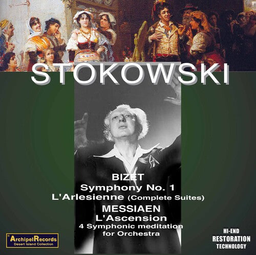 Bizet/ Messiaen/ Stokowski/ New York Po - Symphony 1 in C / L'arlesienne Suites 1 & 2