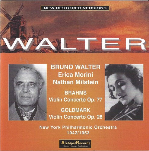 Brahms/ Walter - VLN Konzert / Erica Morini VL