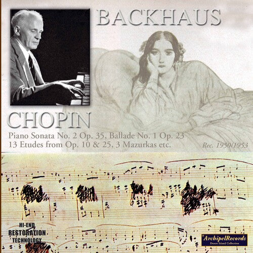 Chopin/ Backhaus - Pno Son 2 Ballade