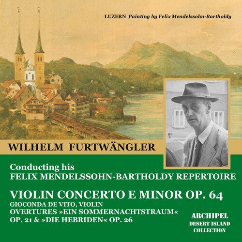 Mendelssohn/ Furtwangler - VLN Konzert Op.64 de Vito VL