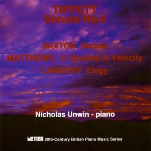 Nicholas Unwin - Piano Works