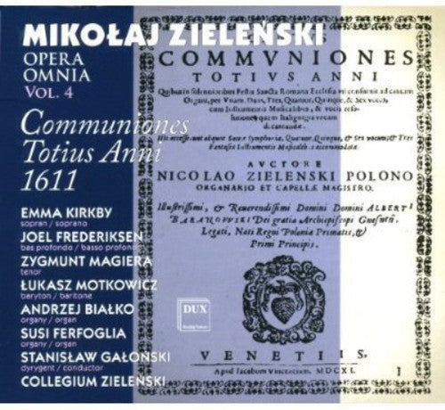 Zeilenski/ Bialko/ Ferfoglia/ Frederiksen - Polish Early Music: Zielenski Opera Omnia 4