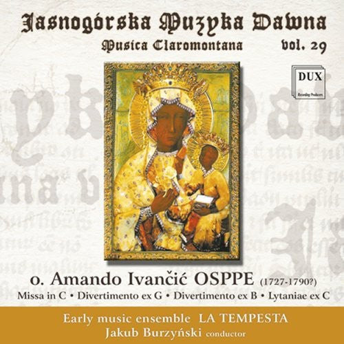 Osppe/ La Tempesta/ Burzynski - Musica Claromontana 29