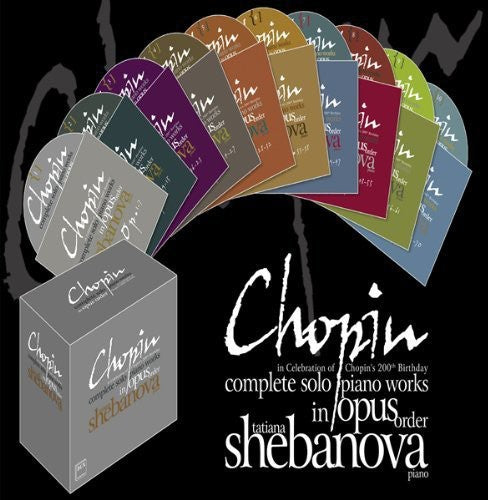 Chopin/ Shebanova - Complete Solo Piano Works