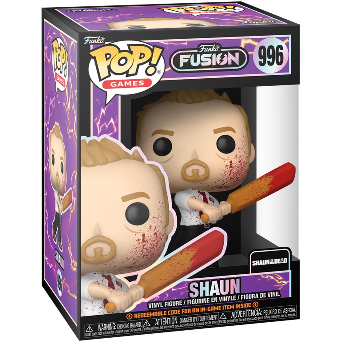 Funko Pop! Funko Fusion Shaun with Bat