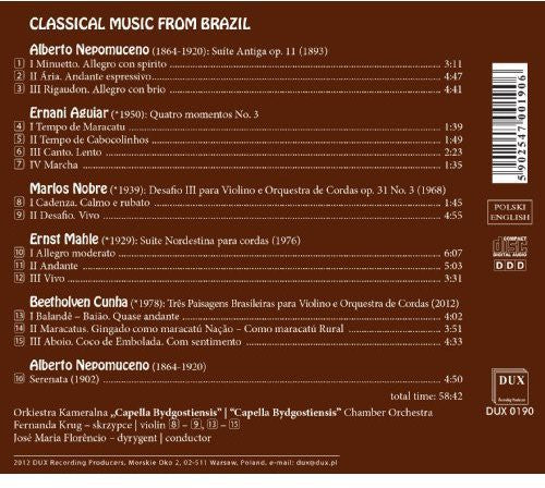 Nepomuceno/ Krug/ Florencio - Classical Music from Brazil