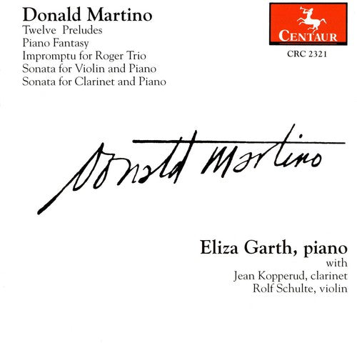 Martino/ Garth/ Koppetud/ Schulte - Solo Piano & Chamber Works