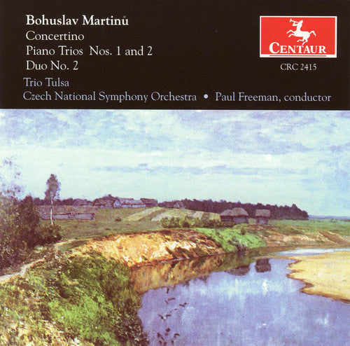 Martinu/ Trio Tulsa/ Freeman - Concertino for Piano Trio & String Orchestra