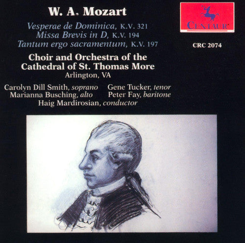 Mozart/ st. Thomas More Cathedral/ Madrirosian - Vespers / Missa Brevis