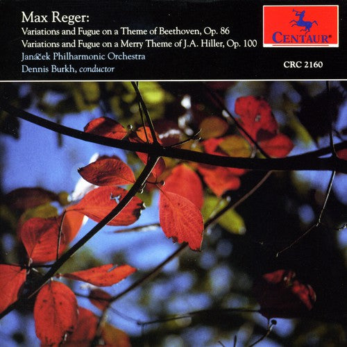 Reger/ Janacek/ Burkh/ Phil Orch - Var & Fugue on a Theme of Beethoven Op 86