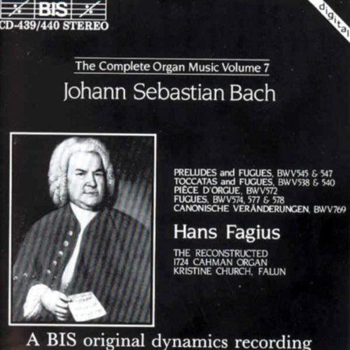 Bach/ Fagius - Organ Works 7