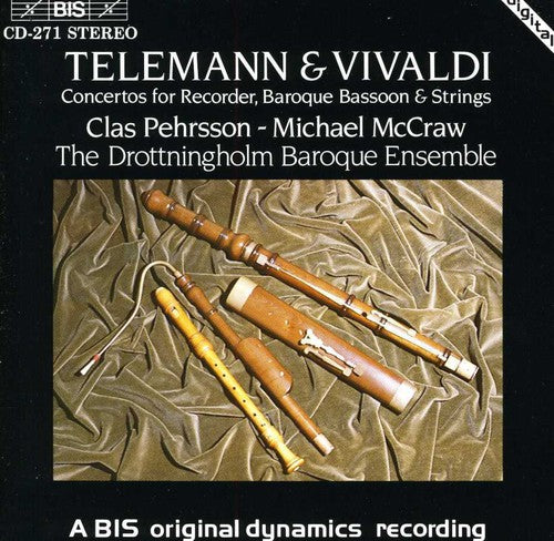 Telemann/ Vivaldi/ Pehrsson/ McCraw - Double Concerto for Recorder, Bassoon & Orchestra